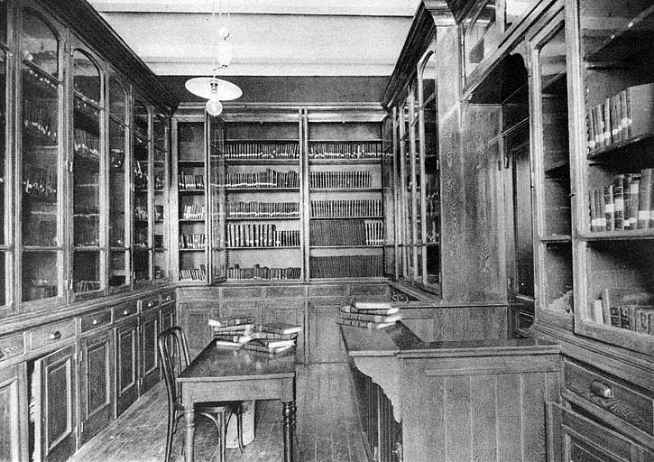 La Fraternelle, Bibliothèque de la Maison du peuple, début des années 1920.