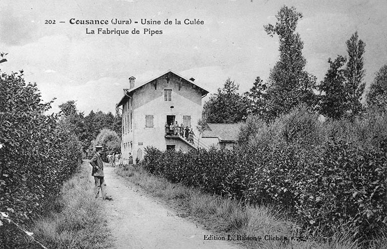 Cousance (Jura) - Usine de la Culée. La Fabrique de Pipes.