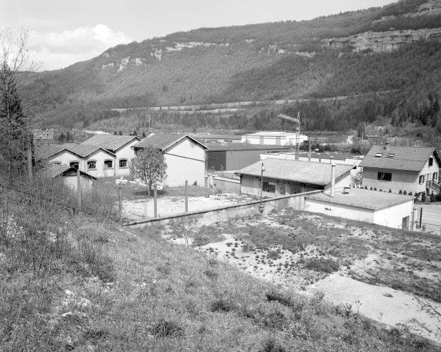 Vue d'ensemble depuis l'arrière.