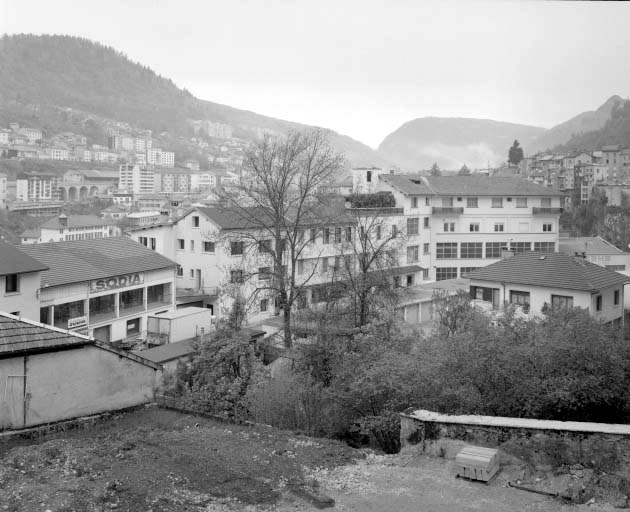 Vue d'ensemble depuis le sud.