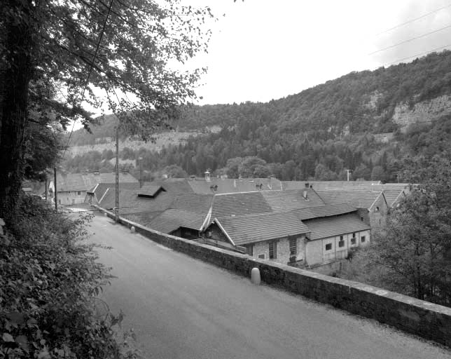 Vue d'ensemble depuis le nord-ouest.