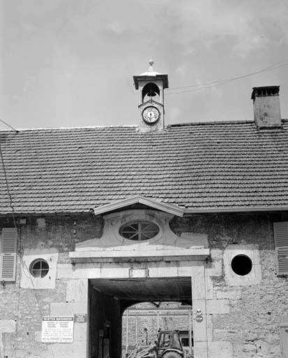 Porche d'entrée de l'usine.