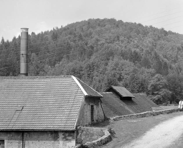 Extrémité de l'aile sud et aile est.