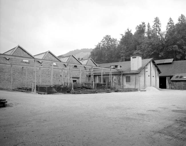 Aile nord côté cour.