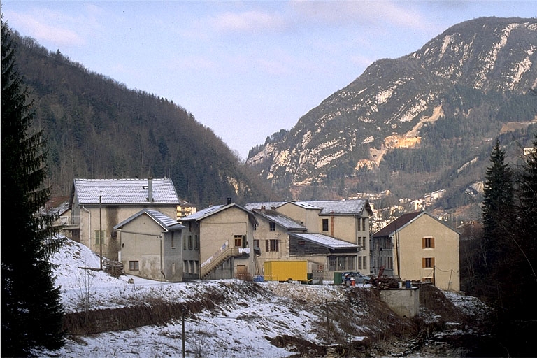 Vue d'ensemble depuis le sud.