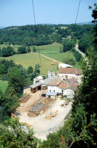 Arinthod : scierie.