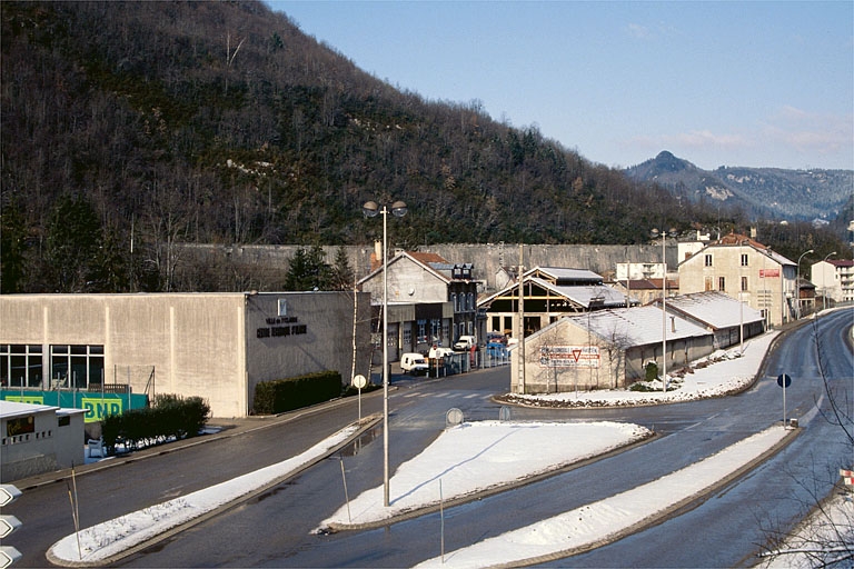 Vue d'ensemble depuis le sud.