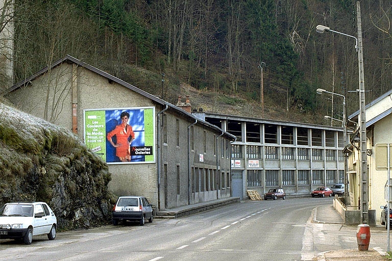 Façades antérieure et latérale gauche.