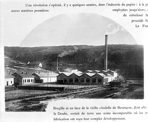 Les Papeteries bisontines, 1894.
