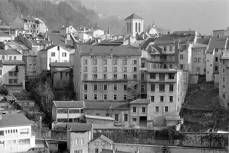 Façades sur la Bienne.