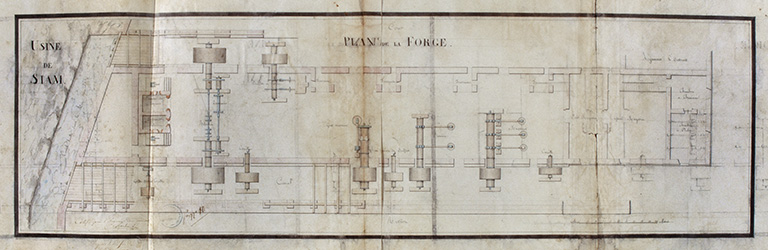 Plan de la Forge.