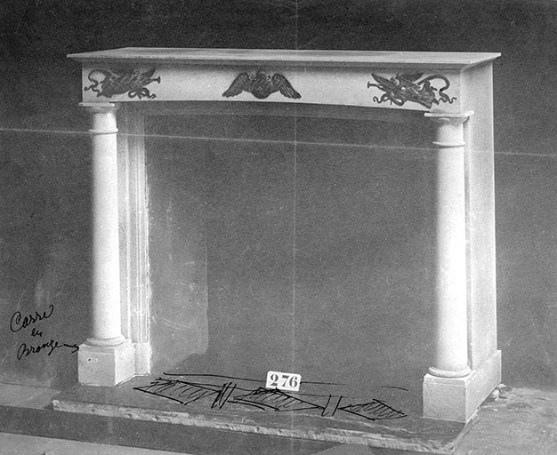 Production : cheminée.