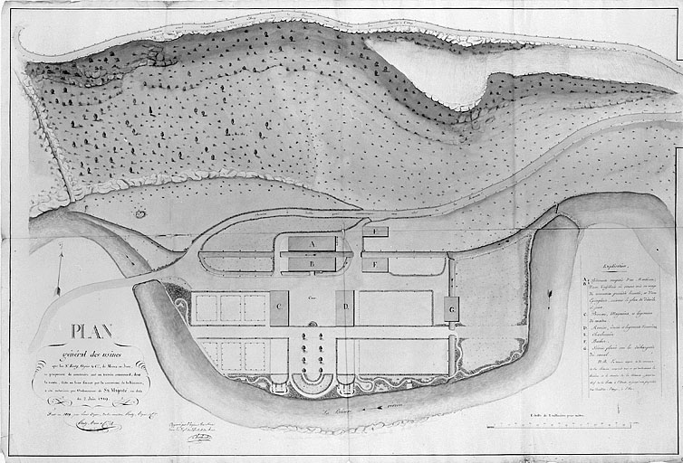 Plan général des usines que les Srs Ruty, Ogier & Cie, de Morez-au-Jura, se proposent de construire [...].