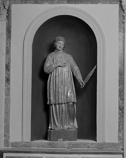 Statue : diacre martyr