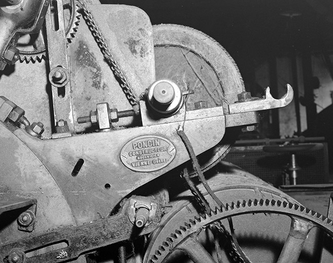 Plaque de constructeur.