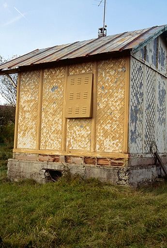 Façade latérale gauche.