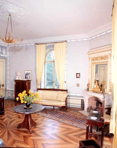 Intérieur : chambre dite de Monseigneur, partie droite.