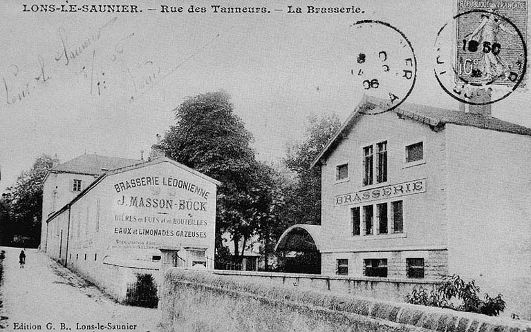 Lons-le-Saunier.- Rue des Tanneurs.- La Brasserie.