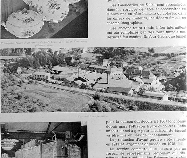 [Vue d'ensemble de la faïencerie depuis le nord].