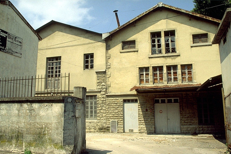 Pignons est de l'atelier de fabrication.