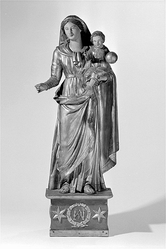 Statue : Vierge à l'Enfant