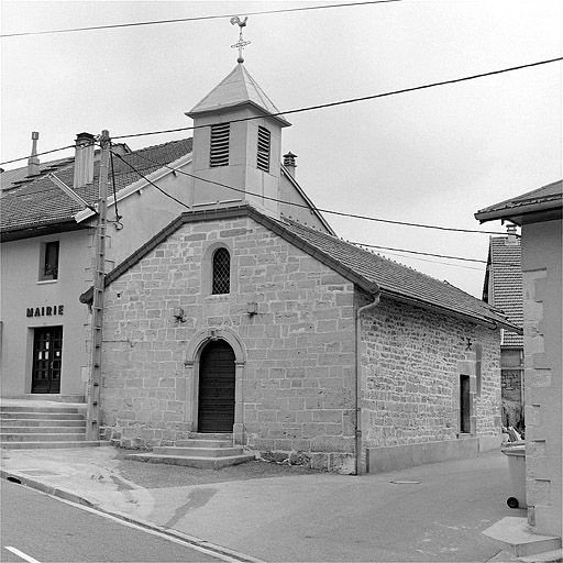 Façade ouest et face sud.