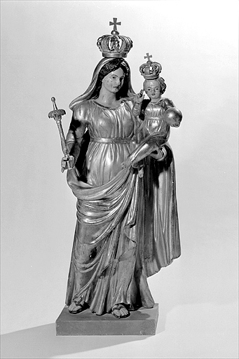 Statuette : Vierge à l'Enfant (n° 2)