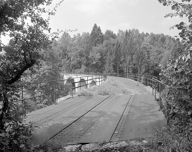 Tablier du viaduc.