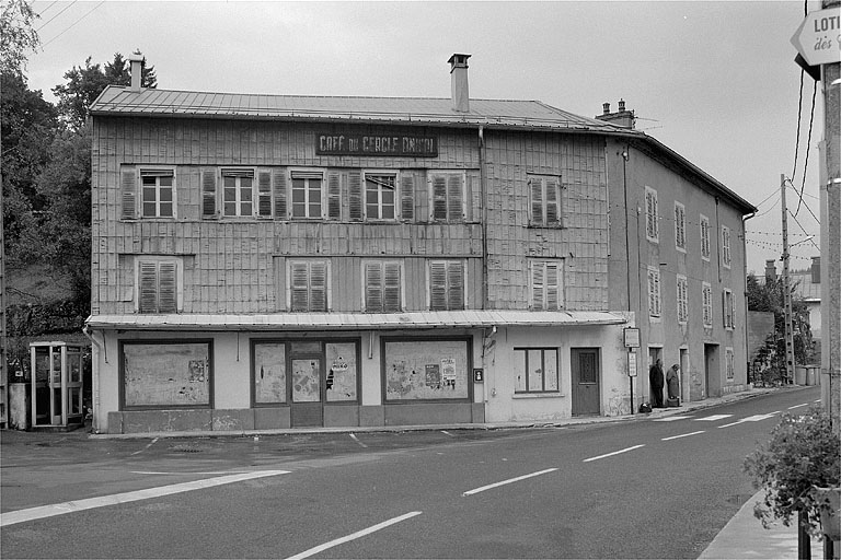 Façade antérieure.