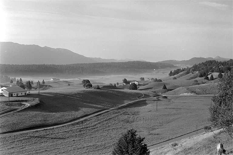 Paysage de combes.