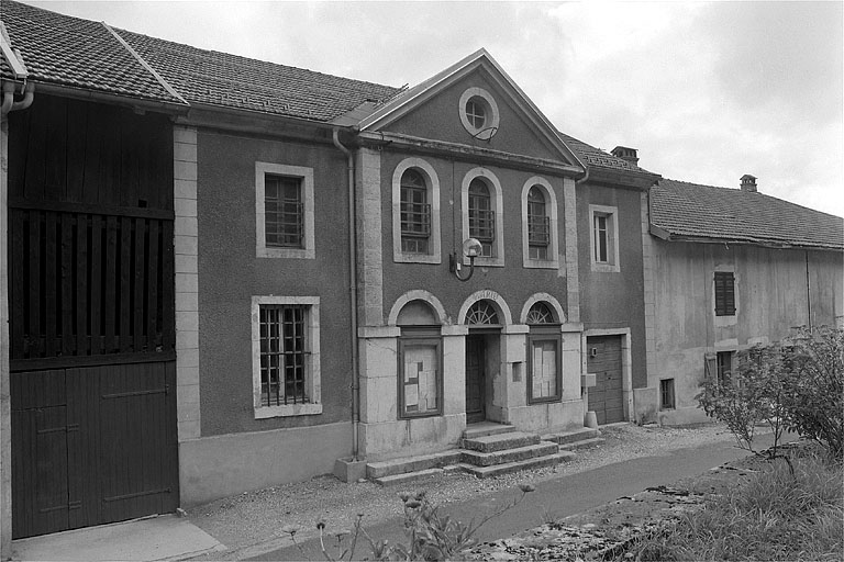 Façade antérieure.