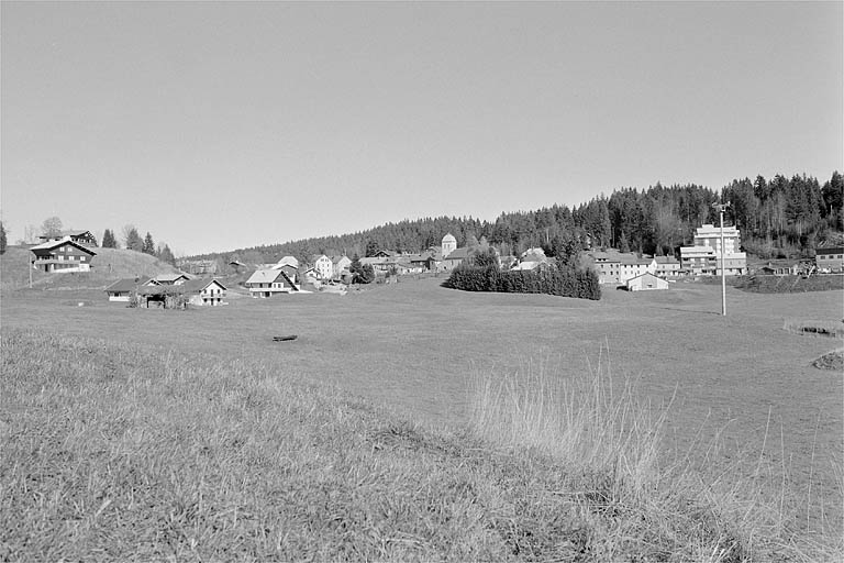 Vue générale du village.