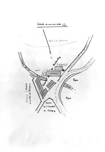 [Plan-masse des bâtiments de la brasserie Dubouloz].