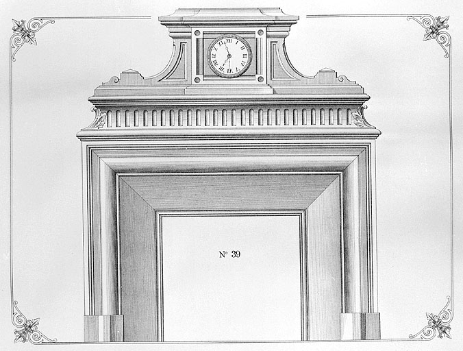 Modèle de cheminée n° 39.