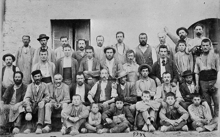 Personnel de l'usine.