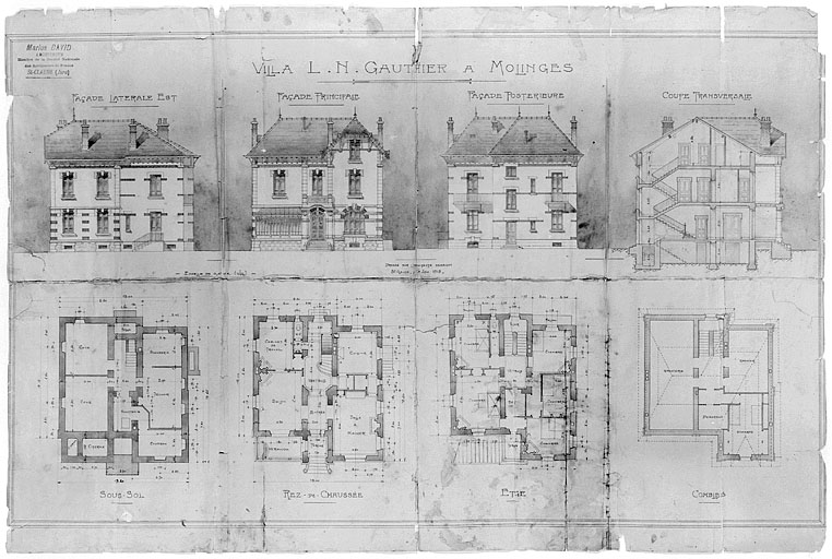 Villa L.N. Gauthier à Molinges.