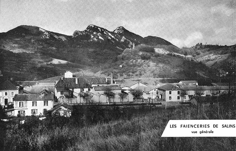 Les Faïenceries de Salins. Vue générale.