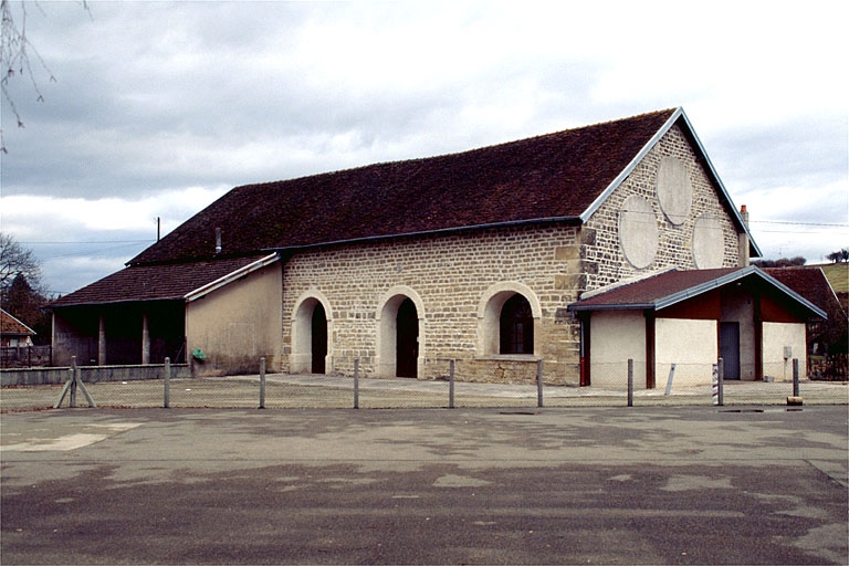 Bâtiment de la machine d'extraction et salle des machines.