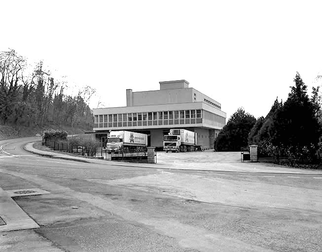 La nouvelle fromagerie depuis l'est.