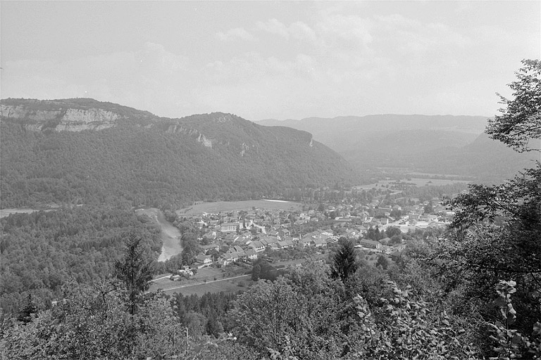 Vue d'ensemble du village.