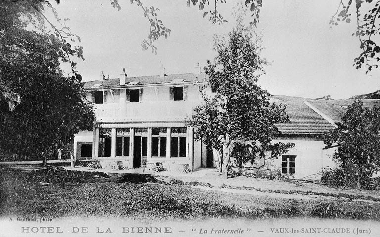 Hôtel de la Bienne - ' la Fraternelle ' - Vaux-lès-Saint-Claude.