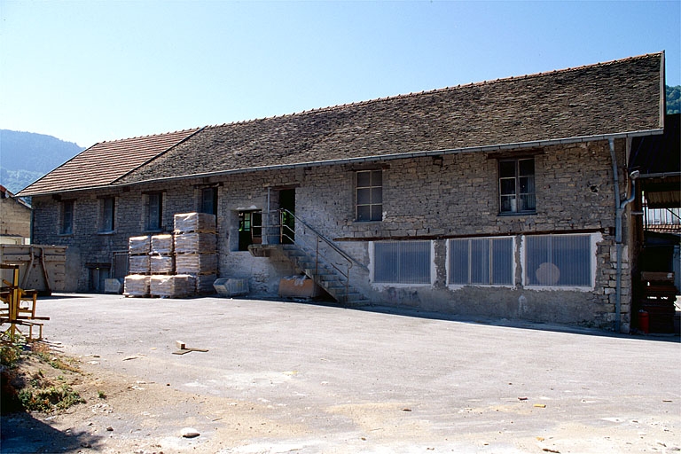 Ancien atelier de préparation de la pâte et des émaux.