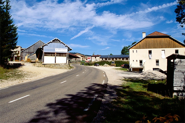 Vue d'ensemble depuis le sud.