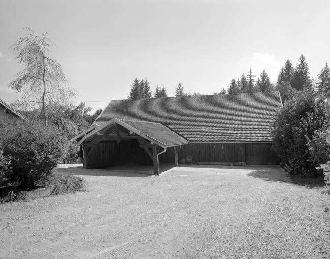 Façade nord de l'atelier de fabrication.