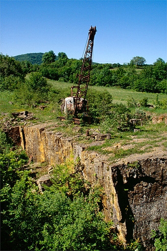 Carrière des Carrats, à Graye-et-Charnay : vue d'ensemble.