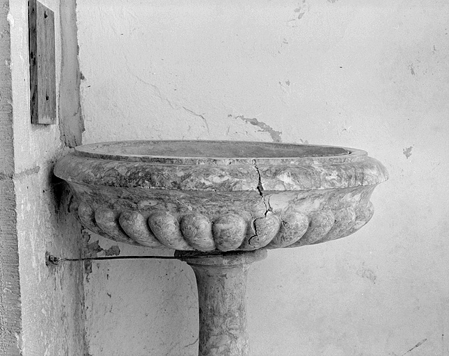 Détail de la cuve.