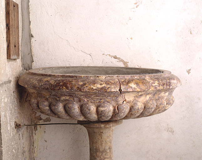 Détail de la cuve.