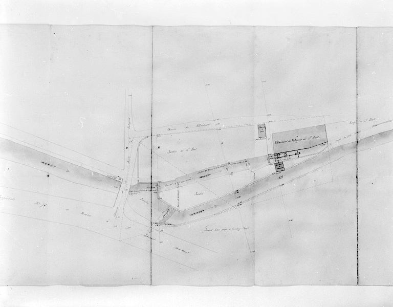 [Plan de situation de l'usine Collin].