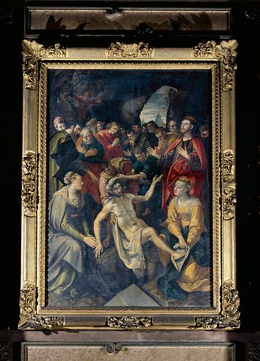 Tableau : la Résurrection de Lazare (Besançon, église Saint-Pierre).