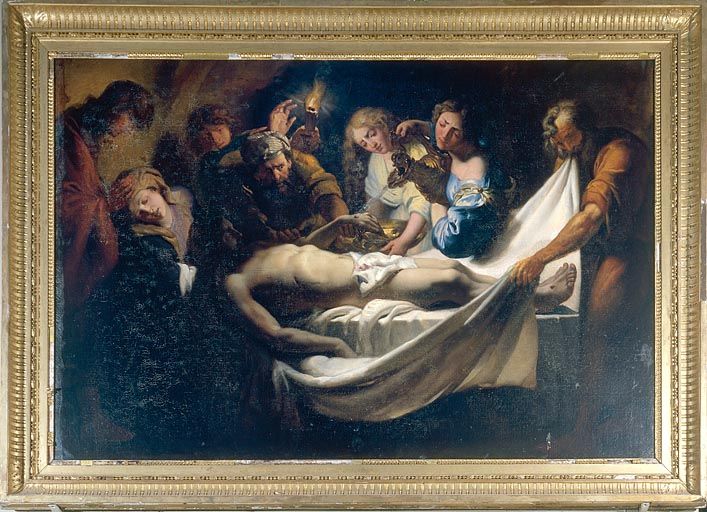 Tableau : Mise au tombeau (Arc-et-Senans, église Saint-Bénigne).